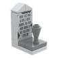 "Here Lies Nick" Tombstone - Halloween MOC - Custom Printed - Made Using LEGO® Parts