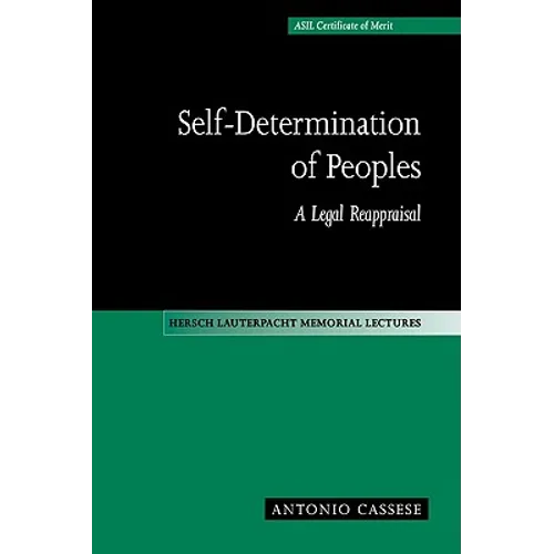 Self-Determination of Peoples - Paperback