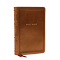 KJV Large Print Reference Bible, Brown Leathersoft, Red Letter, Comfort Print (Sovereign Collection): Holy Bible, King James Version - Imitation Leather