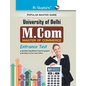 Delhi University (DU) M.Com Entrance Test Guide - Paperback