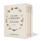 Our Little Library Vol. 2: A Foundational Language Vocabulary Board Book Set for Babies, Including Ocean Animals, Safari Animals, Food and Drink, Clot - Hardcover