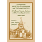 Excerpts from Minutes of Cullman Baptist Association of Cullman County, Alabama and surrounding counties, 1883-1946 - Paperback