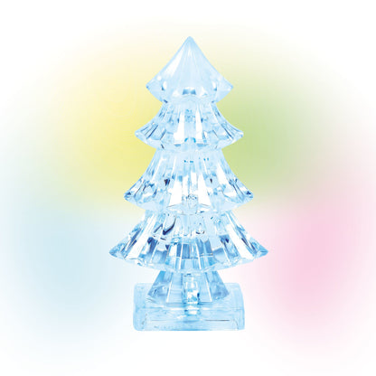 Lit Ice Castle Tree