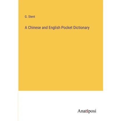 A Chinese and English Pocket Dictionary - Paperback