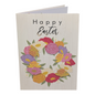 Floral Wreath Happy Easter Card