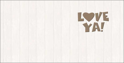 Thinking Of You Card - Love Ya