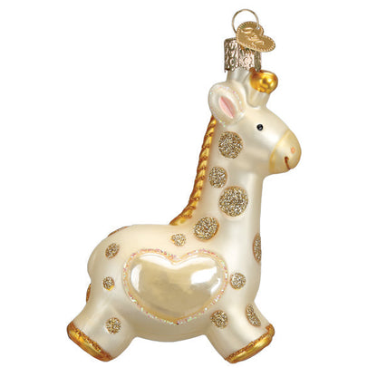Babys First Christmas Giraffe Ornament