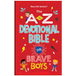 The A to Z Devotional Bible for Brave Boys: New Life Version - Hardcover