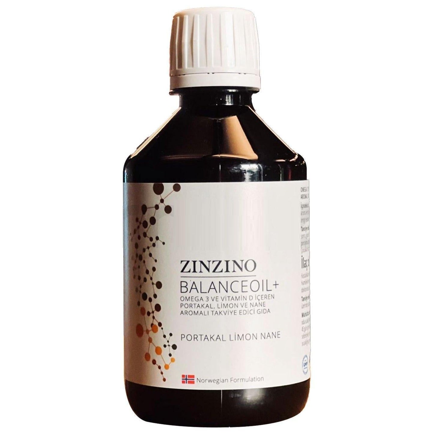 Zinzino Balanceoil+ Omega 3 & Omega 9 & Vitamin D 300ml Oil