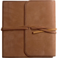 ESV Journaling Study Bible (Natural Leather, Brown, Flap with Strap) - Leather