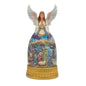 12 Inch Lighted Spinning Water Globe - Nativity Scene