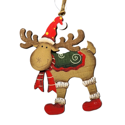Rustic Wood Ornament -