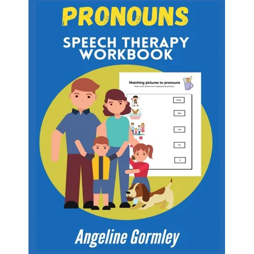 Pronouns Speech Therapy Workbook - Paperback