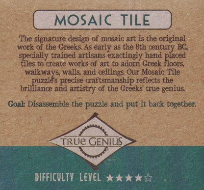 Mosaic Tile - Wooden Puzzle