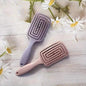 Hollow Out Hair Comb Anti Static Detangling Hair Comb Fluffy Hair Styling Comb For All Hair Types