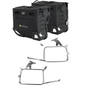 LOBOO Wanderer Series 30L+40L Dual-Purpose Waterproof Side Bags — IPX6 Rated, PP Support Board, Corner Protector, Exhaust-Avoid Design, Anti-Theft System (Requires LOBOO Side Racks)