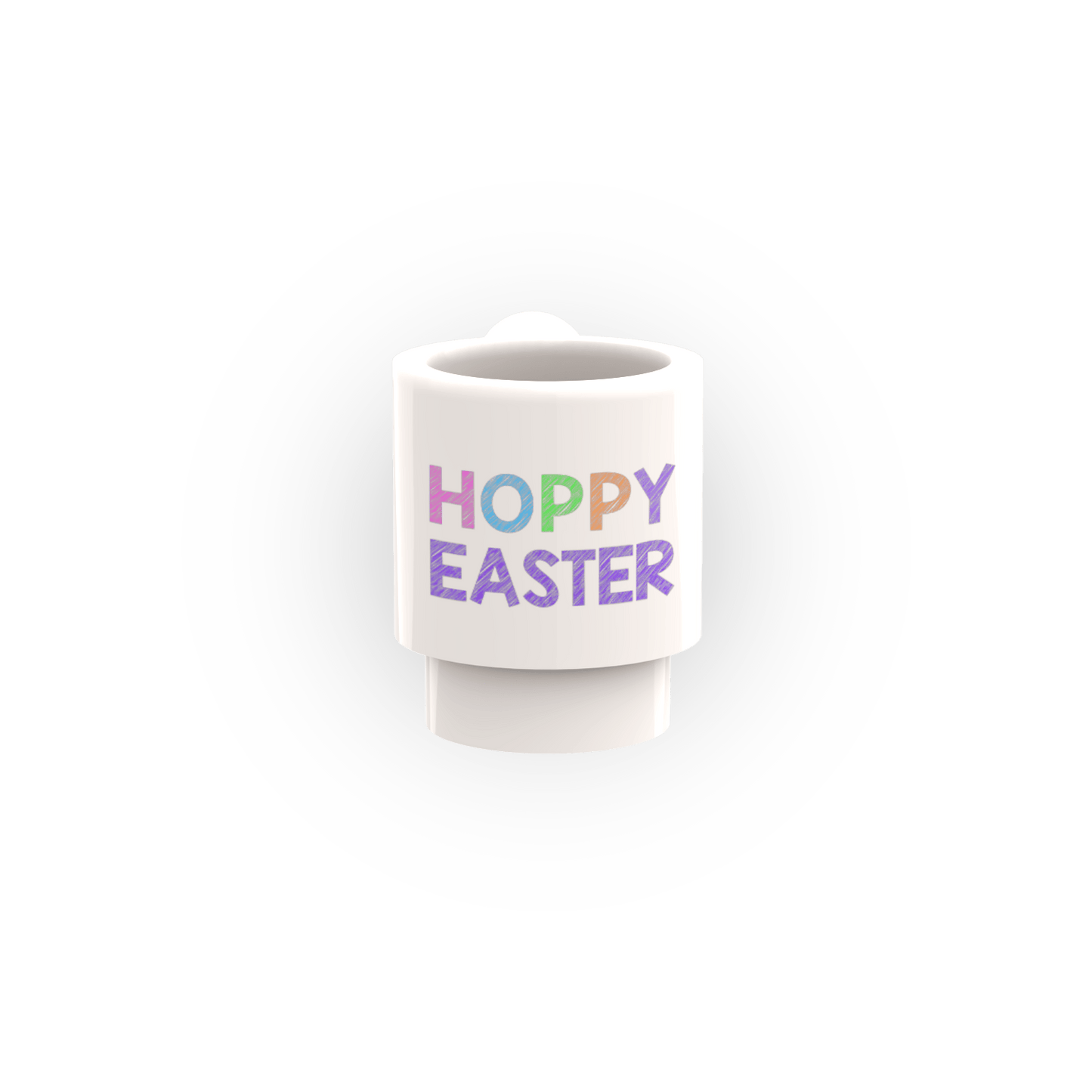 Hoppy Easter Drink Cup - Custom Printed Part - Made With a LEGO® Part