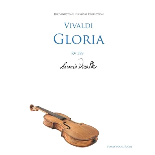 Vivaldi Gloria (RV 589) Piano Vocal Score - Paperback