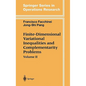 Finite-Dimensional Variational Inequalities and Complementarity Problems - Hardcover