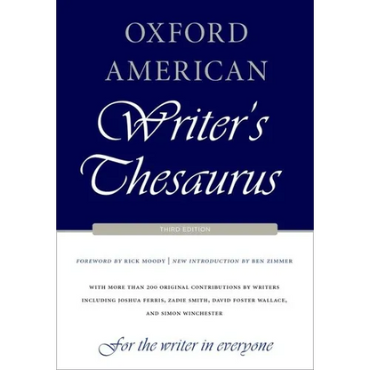 Oxford American Writer's Thesaurus - Hardcover
