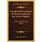 Records Of The Company Of The Massachusetts Bay In New England: From 1628 To 1641 (1850) - Paperback
