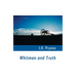 Whitman and Truth - Paperback