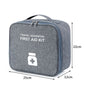 Large Capacity First Aid Kit Home Medicine Storage