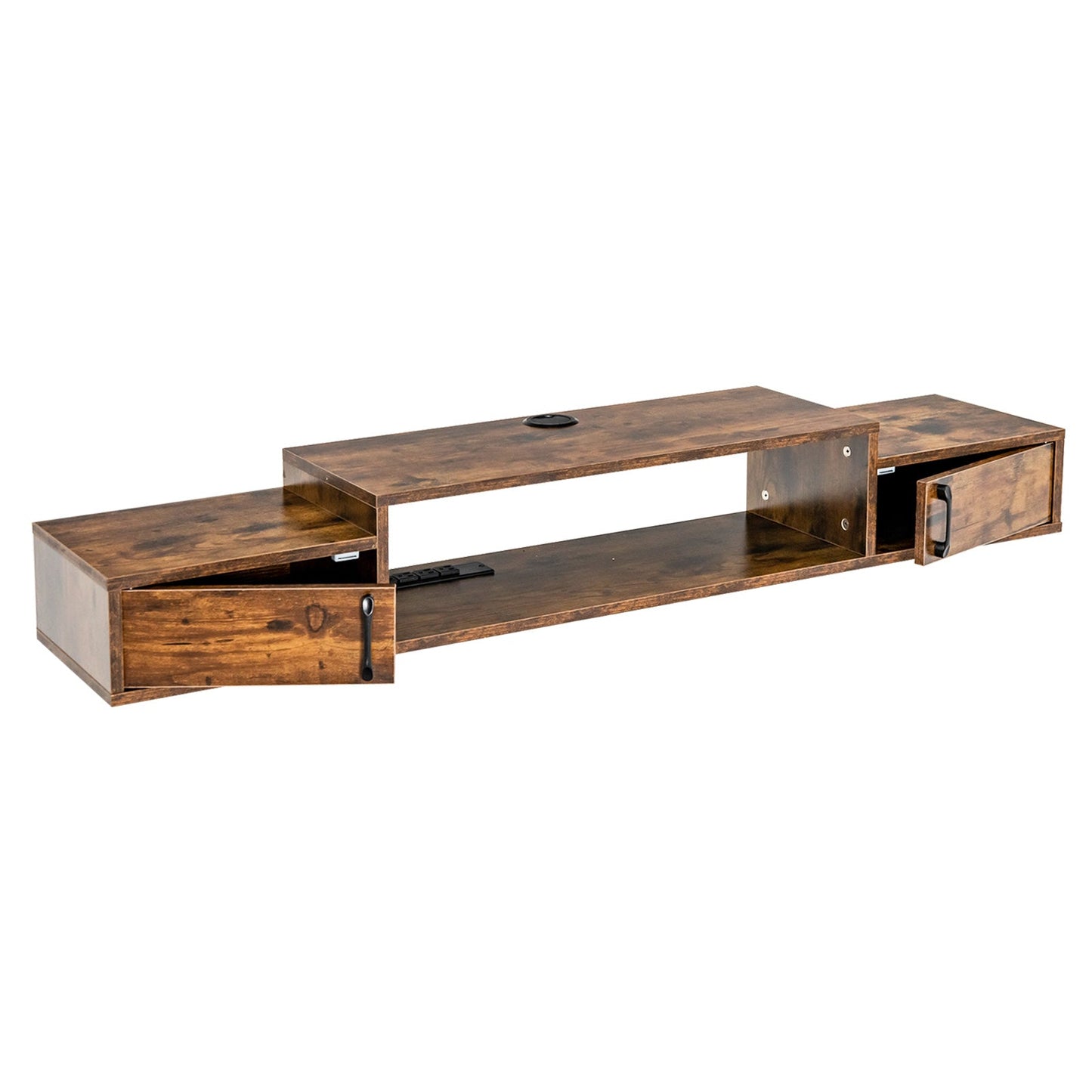 55 Inches Floating TV Stand with Power Outlet