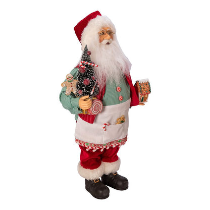 KSA Kringles Santa With Gingerbread House
