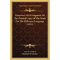 Discovery Of A Fragment Of The Printed Copy Of The Work On The Millcayac Language (1913) - Paperback