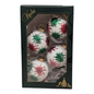 Krebs Value Glass Ornament 4 pack - Paint Splatter