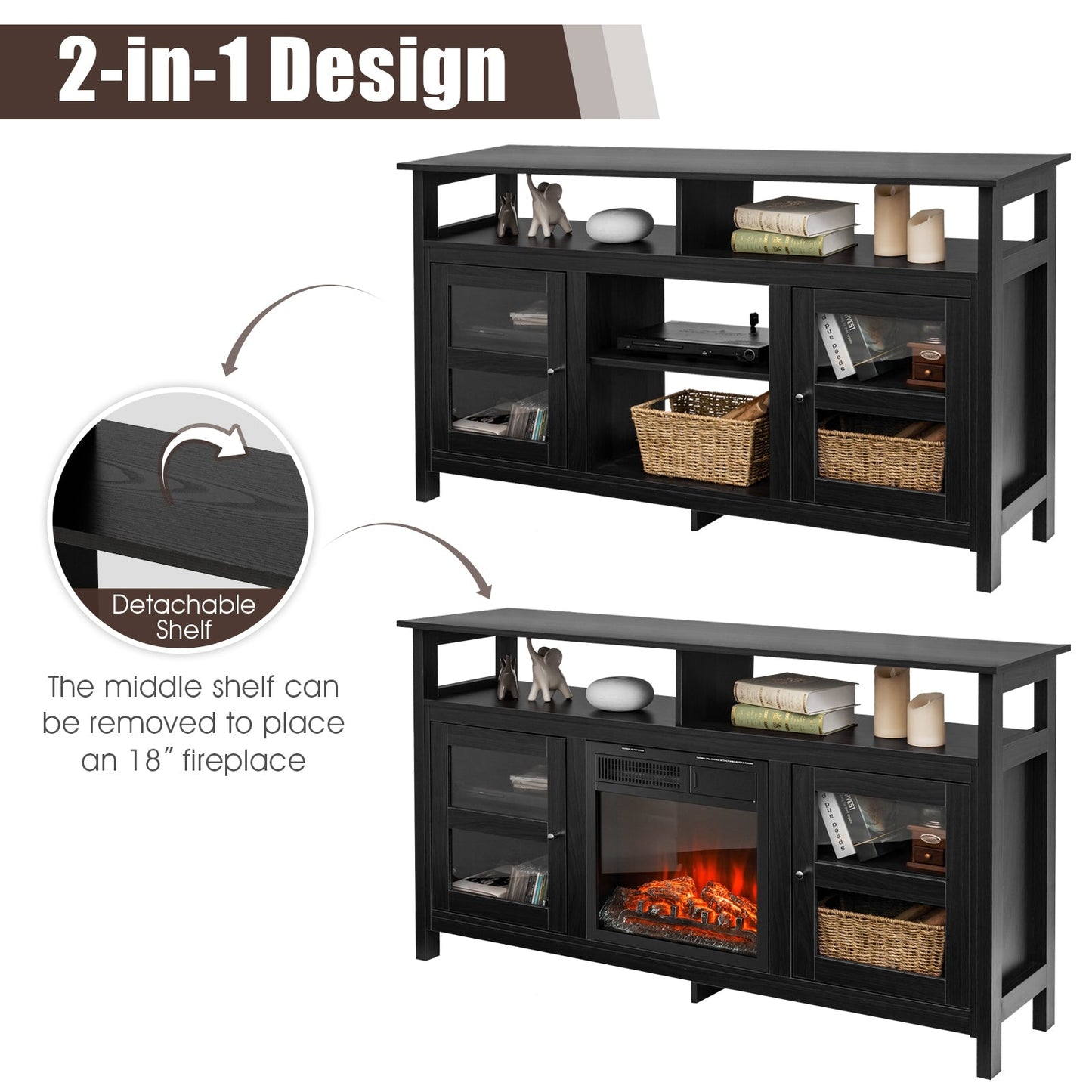 58 Inch TV Stand