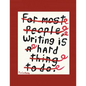 Writing Is Hard: A Collection of Over 100 Essays - Paperback