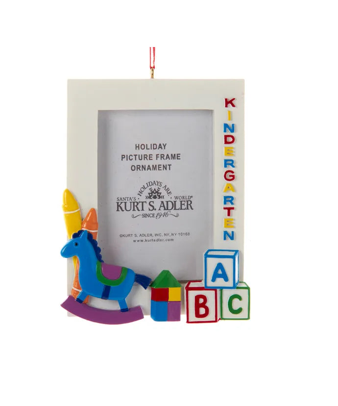 Kindergarten Picture Frame Ornament