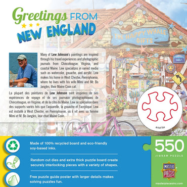 Greetings from New England - 550 Piece Puzzle