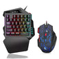 HXSJ J50 One-Handed Gaming Keyboard Mouse Combo