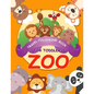 Travel colouring book for toddlers Zoo: colouring travel kit zoo animal colouring book for Kids Ages 2- 5 - Paperback