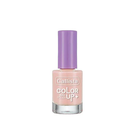 Callista Color Up Vegan Nail Polish 166 Mani Cured Nude Shade - Quick Drying, Cruelty-Free