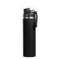 HYDRA™ 22OZ Water Bottle with Powder Coat Finish & Silicone Grip Whale Tale Handle
