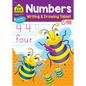 School Zone Numbers Writing & Drawing Tablet Workbook - Paperback