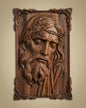 Hand-Carved Jesus Relief