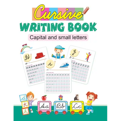 Cursive Writing Book: Capital and Small Letters - Paperback