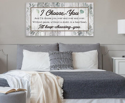 I Choose You - Canvas
