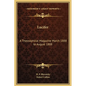 Lucifer: A Theosophical Magazine March 1888 to August 1888 - Hardcover