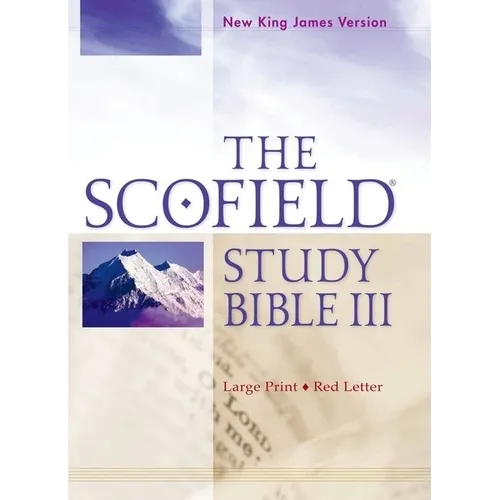 Scofield Study Bible III-NKJV-Large Print - Hardcover