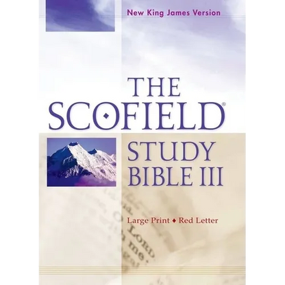 Scofield Study Bible III-NKJV-Large Print - Hardcover