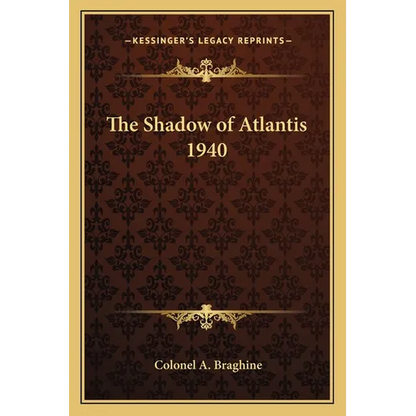 The Shadow of Atlantis 1940 - Paperback