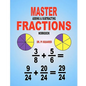 Master Adding & Subtracting Fractions Workbook - Paperback
