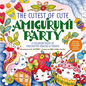 The Cutest of Cute Amigurumi Party: A Coloring Book of Crocheted Snacks & Treats - Paperback