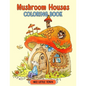 Mushroom Houses: Nice Little Town Coloring book Gifts For Adults And Teens (Relaxing Coloring Book) - Paperback